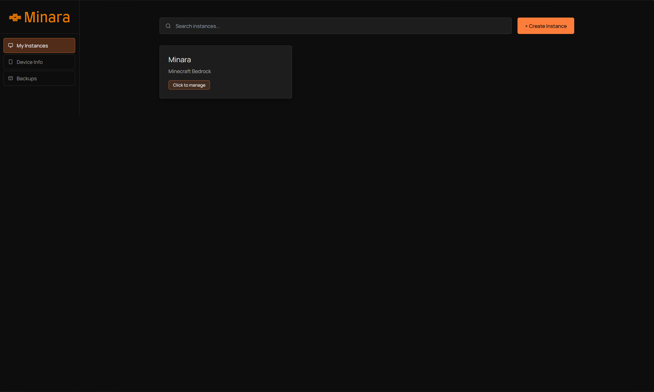 Showcase 1 - Dashboard